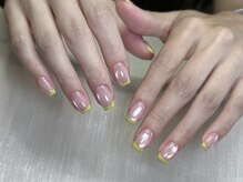 ジャスネイル(Jas Nail)/マグネット+カラーフレンチ￥7980
