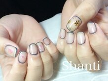 シャンティ ネイルサロン(Shanti nail salon)/冬のクリアネイル