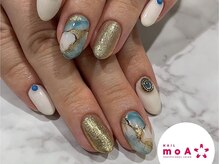 ネイルモア バイ アフロディーテ(NAIL moA)/天然石風ネイル