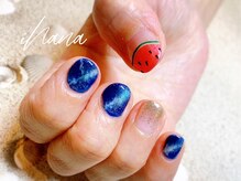 イハナ(ihana)/持込デザイン＊スイカマグネット