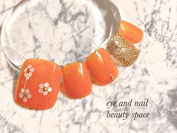 ビューティースペース 品川大井町店(Beauty Space)/フラワーネイル♪