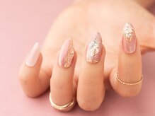 ヴァンネイル(VINGT NAIL nail&eye beauty)/王道ピンクニュアンスネイル