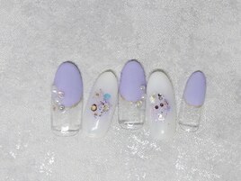 パープル系フレンチ