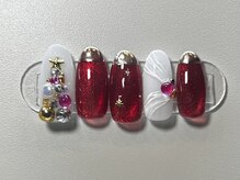 ジョアネイル(JOA Nail)/冬/クリスマス/ツリー/赤/マグ