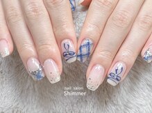シマー(Shimmer)/リボンネイル