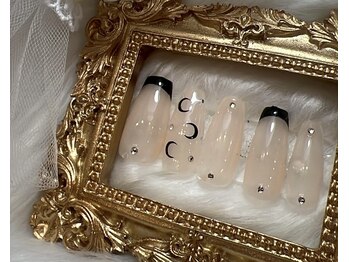 定額アート/月ネイル/クール