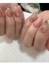 押し花ネイル