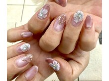 アンドエムネイル(&M nail)の雰囲気（大人かわいいフラワーネイル＊＊）