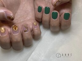 【パラジェル】green × gold