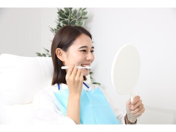 ブランコ 東大宮駅前店(Blanco)/歯磨きで汚れを落とします