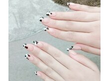 ネイルパキラ(nail pachira)/ＣＯＷフレンチ