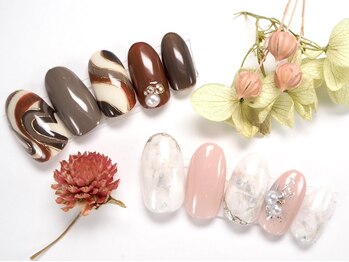 Bovoka流ハートネイル