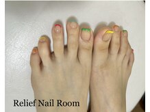 リリーフネイルルーム(RELiEF NAiL ROOM)/フットネイル