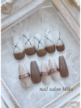 ミコ(Miko)/ニュアンス ミラー 大理石