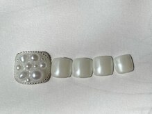 アイネイルズ 梅田店(I nails)/フットパールしきつめ