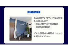 キートス(Kiitos)/初回の流れ　カウンセリング　