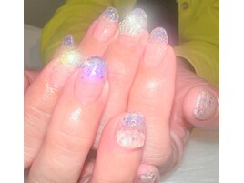 ラメグラデーション