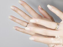 ノエル(Noel)/ホワイトグラデーションネイル