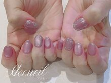 アクイユ 銀座店(ACCUEIL)/ミラーアートネイル