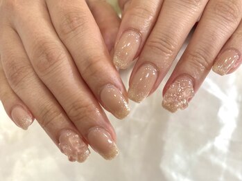 マリーネイルズ 大阪梅田店(MARIE NAILS)/新規様6000円 0212d カフェラテ