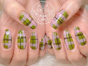 ショコ アンド ラム(Syoko&Lum)の写真/【シンプル系もお任せください！ラメグラ/ワンカラー¥5500♪カラーグラデーション¥6000♪フレンチ¥6600】