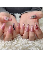 アートネイル ギャラリー(Art nail Gallery)/ハートピンクネイル