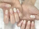 お花ネイル