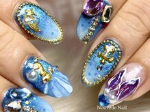 ヌーベルネイル(Nouvelle Nail)/海×マーメイドネイル