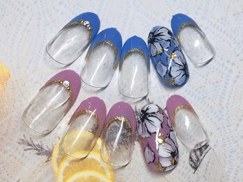 ネイルサロン キャンディネイル(Candy Nail)/お花ネイル by横山