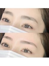 ブロウ(BROW)/【レディース眉毛】before after