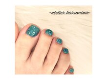 アトリエ ハルミナ(atelier harumina)/フラッシュフットネイル＋+