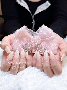 リボン 高田馬場(RIBON)/チップ長さだしワンカラー