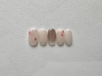 桜ネイル ¥7150