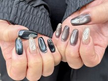 ハズグラスネイル(Haze Grass nail)/定額ネイルデザイン