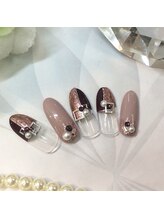 ヴィーナネイル 呉店(VinaNail)/ベージュ系ネイル