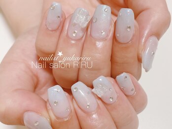 リル(RIRU)/ダブルグラデーションネイル