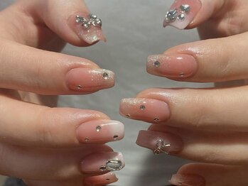 アイネイルズ 天神今泉店(I-nails)/【kanako.m】ピンクワンホン