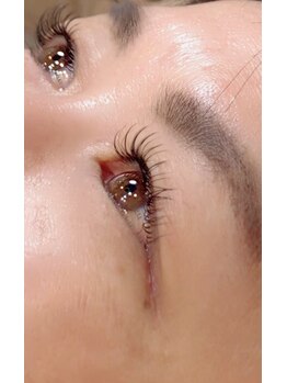 ボアブルー(boisbleu)/マツエク*フラットラッシュ120本