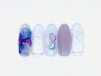 ディーネイル 四条烏丸(D-nail)/7番 2025夏デザインコンテスト