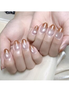 木にいる 錦糸町/ガラスマグネット+グラデー