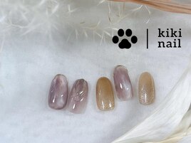 ニュアンスネイル/冬ネイル