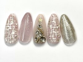 クリスマスネイル