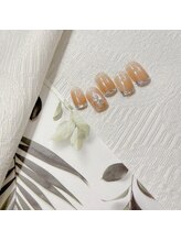 フォルチェ ゆめタウン東広島店(Folche)/ガラスフレンチネイル