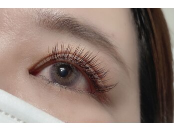 プライベートサロン ヴェール(Veil)/フラットマットラッシュ/brown