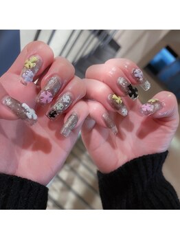 ルーミー アンド コー(Roomy&co.)/クリアフレンチネイル