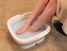 【つらい悩み改善】女性　若石足もみ【足つぼ】＋足湯　計70分　¥4700→¥4500