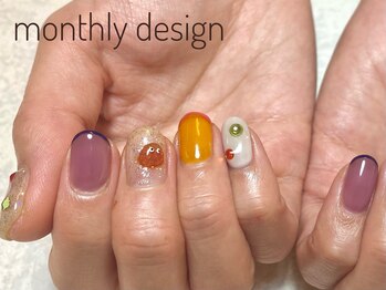 ルア(lua.)/カラフルPOP*6月monthly