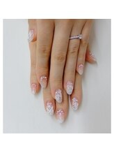 ネイルサロンミキ 横浜(MIKI)/ブライダル長さ出しスカルプ3D花