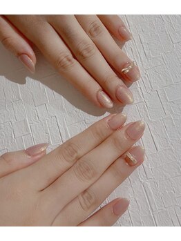 サムズアップネイル(thumbs up nail)/お客様ネイル