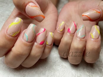 ダズル(dazzle)/夏ネイル